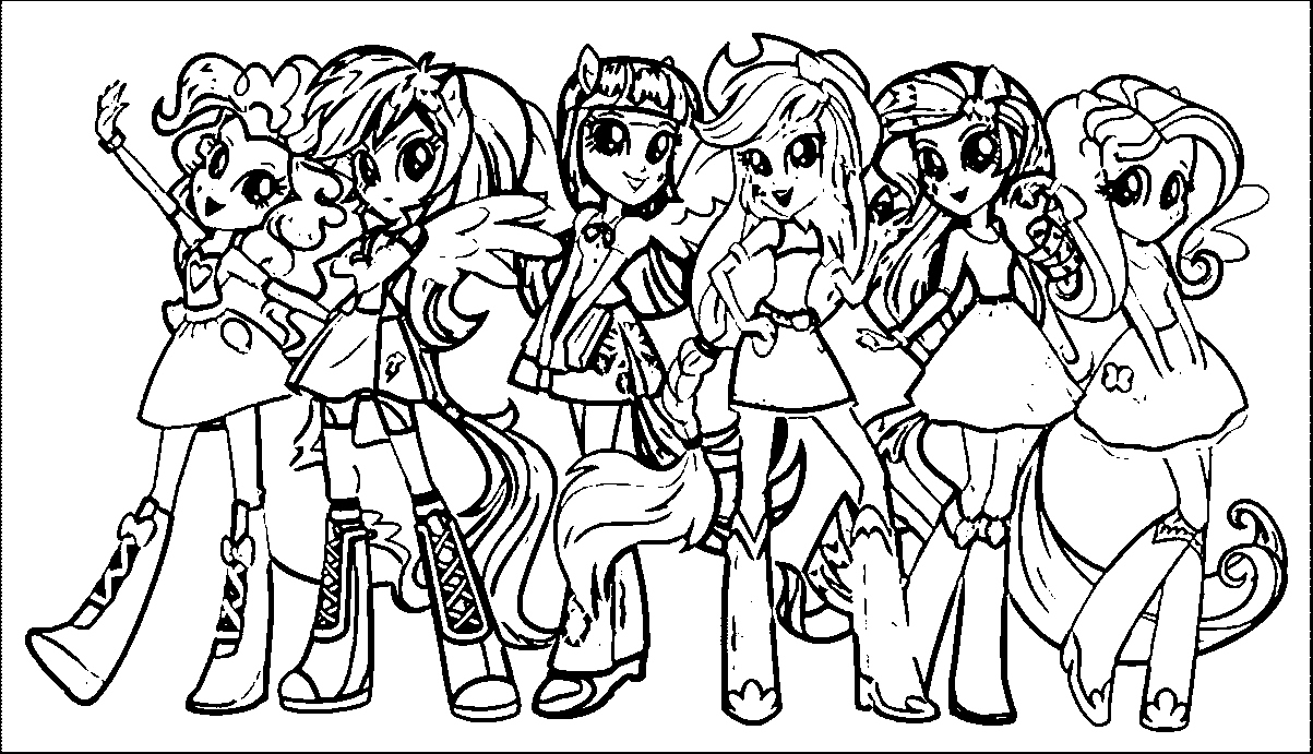1203x691 Mlp Coloring Pages Fresh My Little Pony Human Coloring Pages
