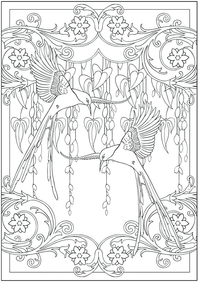 650x917 7 Free Coloring Pages For Adults Mama Bees Freebies Hummingbird