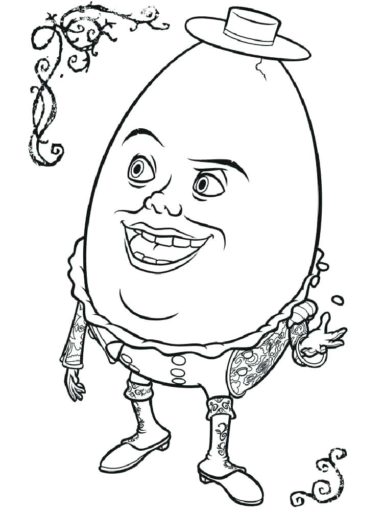 Humpty Dumpty Coloring Coloring Page Coloring Pages 4 Free 750x1000 Humpty Dumpty Coloring Coloring Page Coloring Pages 4 Free