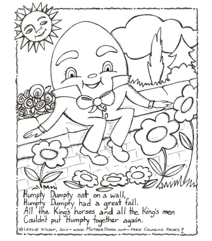 Humpty Dumpty Coloring Pages Humpty Dumpty Coloring Page Free 736x836 Humpty Dumpty Coloring Pages Humpty Dumpty Coloring Page Free