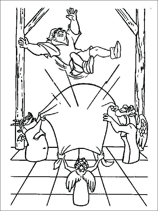 602x802 The Hunchback Of Notre Dame Coloring Pages Hunchback Of Notre Dame
