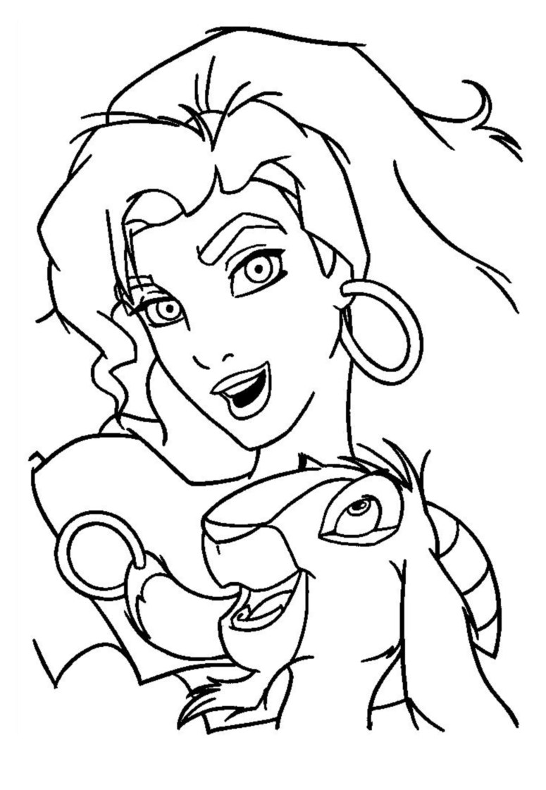 775x1121 The Hunchback Of Notre Dame To Print