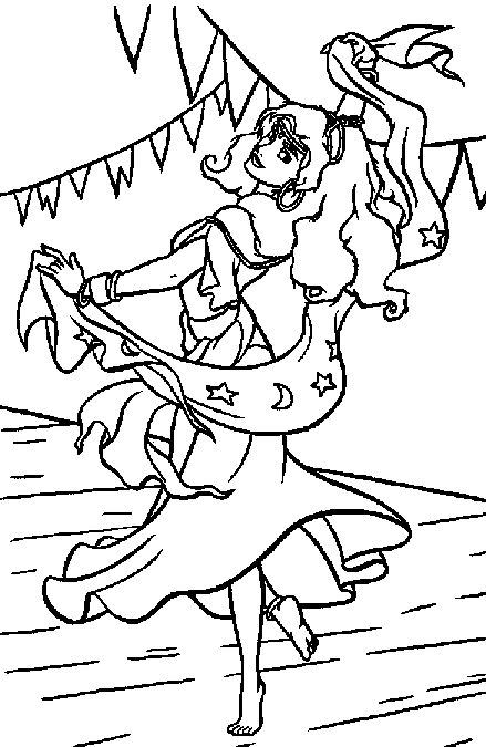 439x675 Top 68 Hunchback Of Notre Dame Coloring Pages