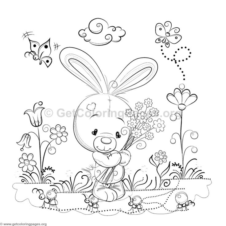 33 Best Cute Animals Coloring Pages Images 736x736 33 Best Cute Animals Coloring Pages Images