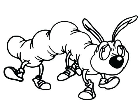 Very Hungry Caterpillar Coloring Pages 480x360 Very Hungry Caterpillar Coloring Pages