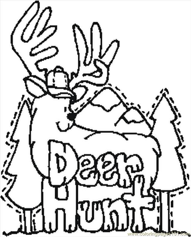 650x806 Hunting Coloring Pages New Deer Hunting Coloring Pages Coloring