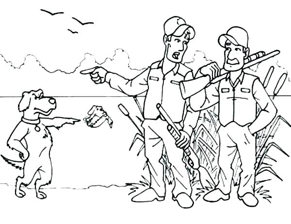Coloring Page Of Dog Hunting Coloring Pages Deer Hunting Coloring 600x463 Coloring Page Of Dog Hunting Coloring Pages Deer Hunting Coloring