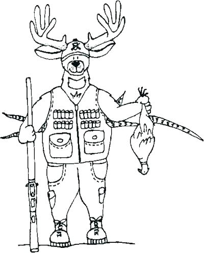Deer Hunting Coloring Pages Limited Hunting Coloring Pages Dog 400x497 Deer Hunting Coloring Pages Limited Hunting Coloring Pages Dog