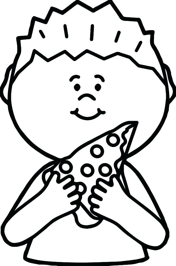 615x928 Pizza Coloring Pages Pizza Coloring Pages Kids Printable Coloring