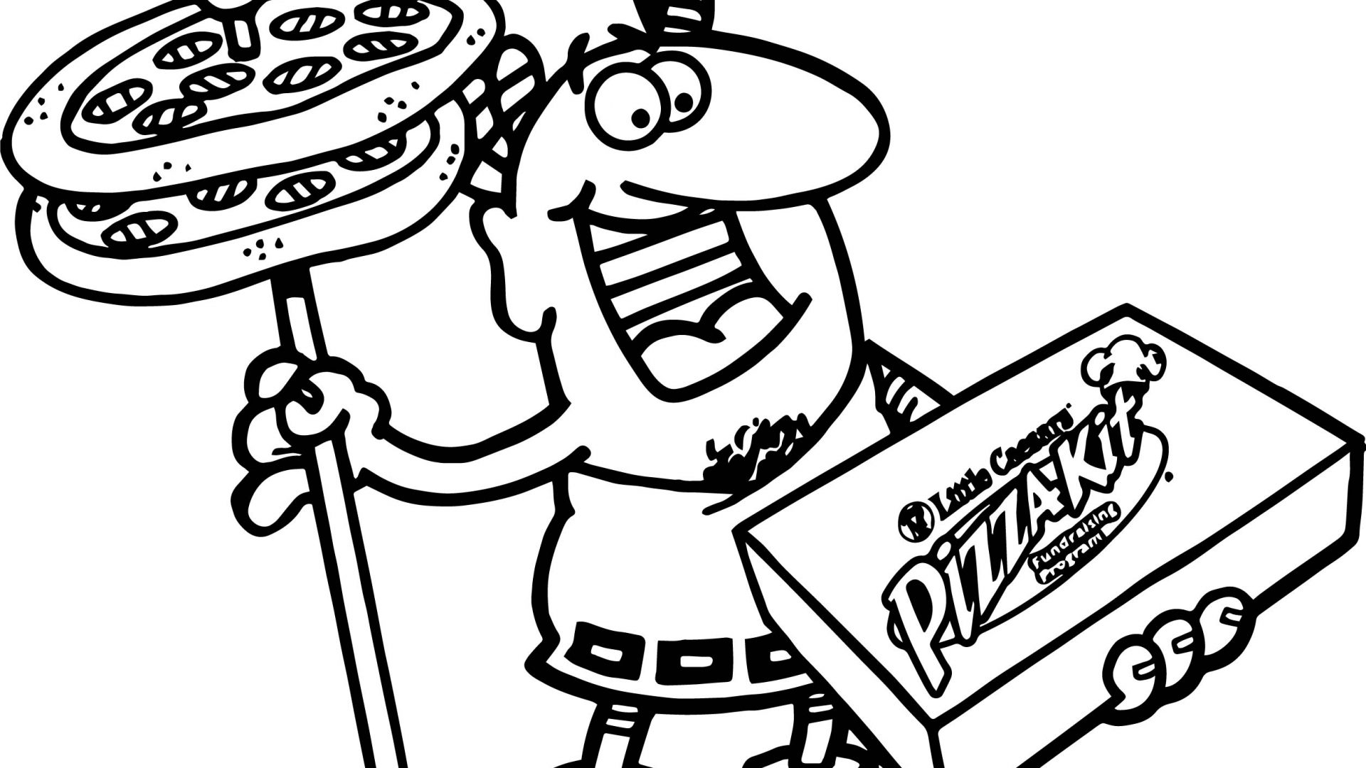 1920x1080 Pizza Hut Coloring Pages Collection Pictures Dragon Ball Z