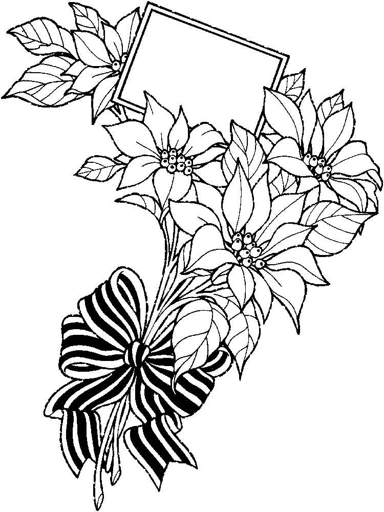 Flower Bouquet Coloring Pages. Download And Print Flower Bouquet 750x1000 Flower Bouquet Coloring Pages. Download And Print Flower Bouquet