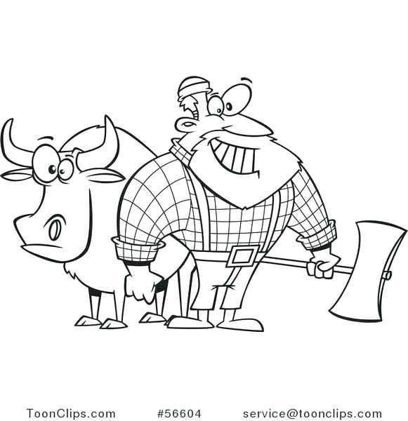 581x600 Paul Bunyan Coloring Page Coloring Page Dragon Mythology Dragon