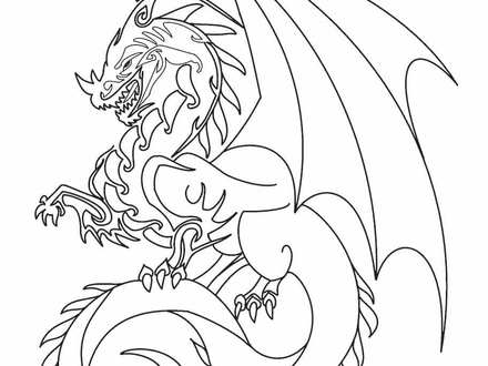 440x330 Printable Dragon Coloring Pages Coloring Me, Free Coloring Pages