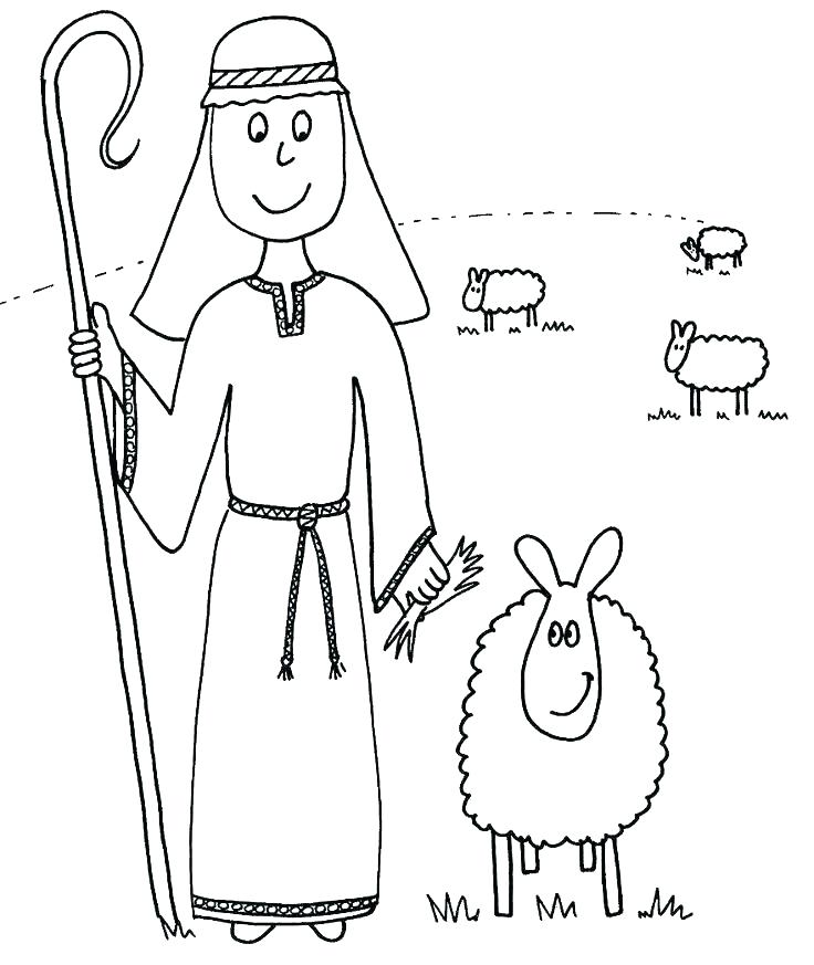 736x873 Good Shepherd Coloring Page Shepherd Coloring Page Coloring Pages