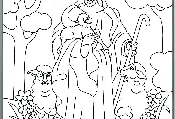 I Am The Good Shepherd Coloring Pages at GetColorings.com | Free ...