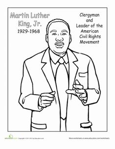 I Have A Dream Coloring Pages at GetColorings.com | Free printable ...