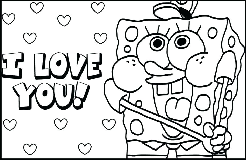 960x626 I Love You Coloring Pages Printable