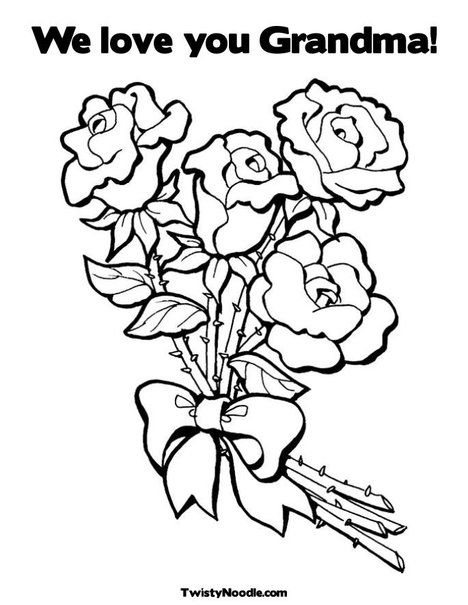 Customizable Coloring Pages For All Occasions We Love You Grandma 468x605 Customizable Coloring Pages For All Occasions We Love You Grandma