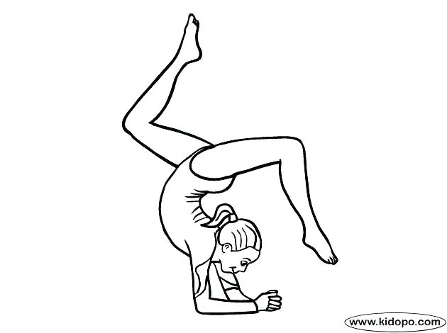 630x470 Printable Gymnastics Coloring Pages Printable Gymnastics Coloring