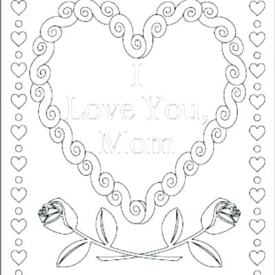 I Love Mom Coloring Pages Printable I Love You Pictures To Color I 400x400 I Love Mom Coloring Pages Printable I Love You Pictures To Color I