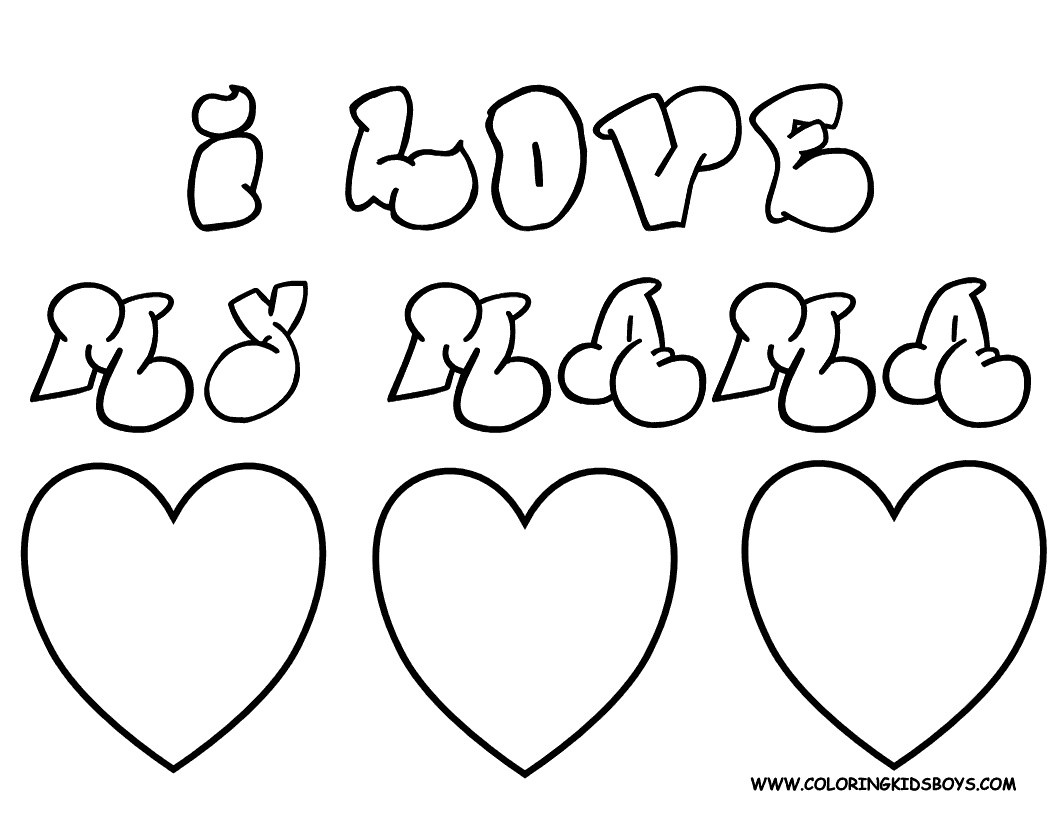I Love You Coloring Page Free Printable Pages Endear Wagashiya 1056x816 I Love You Coloring Page Free Printable Pages Endear Wagashiya