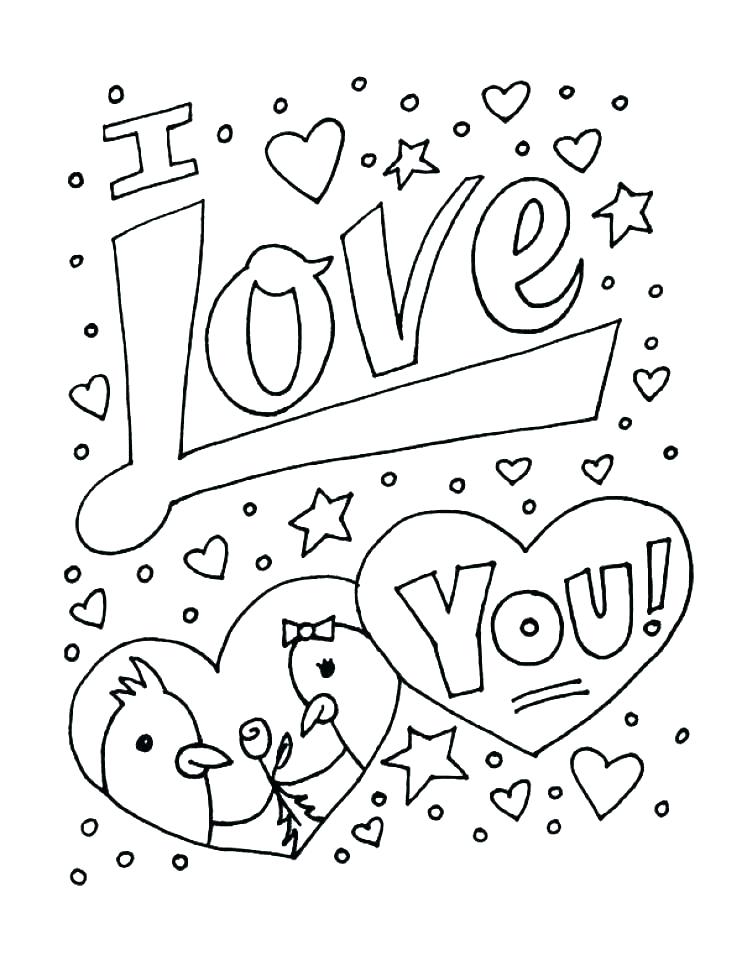 Coloring Pages Of I Love You I Love You Coloring Pages Printable 742x960 Coloring Pages Of I Love You I Love You Coloring Pages Printable