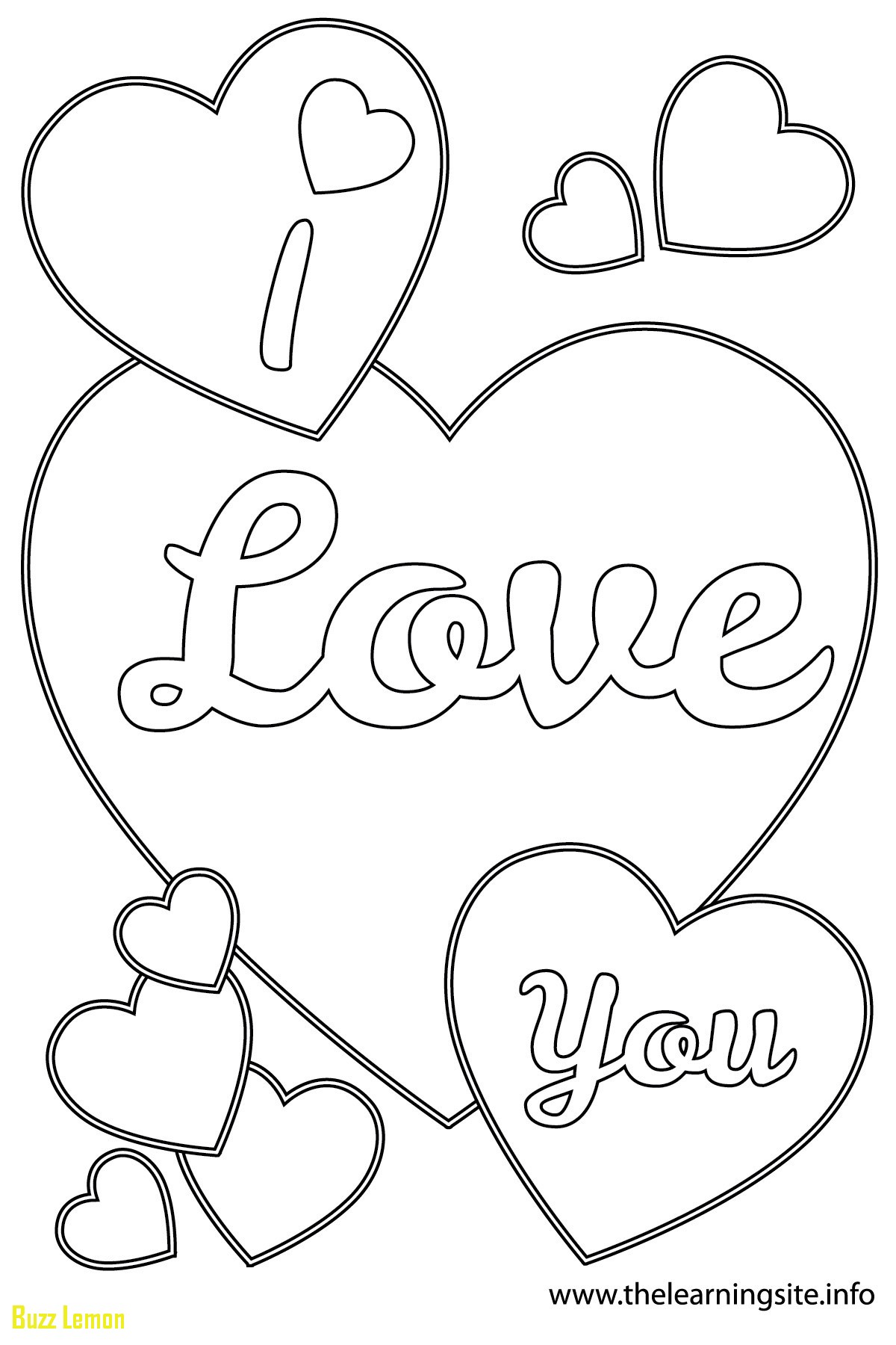 1200x1800 Beautiful Coloring Page I Love You Buzz Coloring