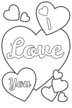 236x354 Stylist Design I Love You Printable Coloring Pages Lovely