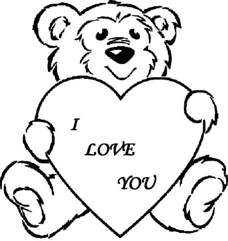 I Love You Coloring Pages For Teenagers Printable 468x493 I Love You Coloring Pages For Teenagers Printable
