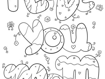 21 Mom Dad Coloring Pages, Coloring Pages I Love You Mom 440x330 21 Mom Dad Coloring Pages, Coloring Pages I Love You Mom