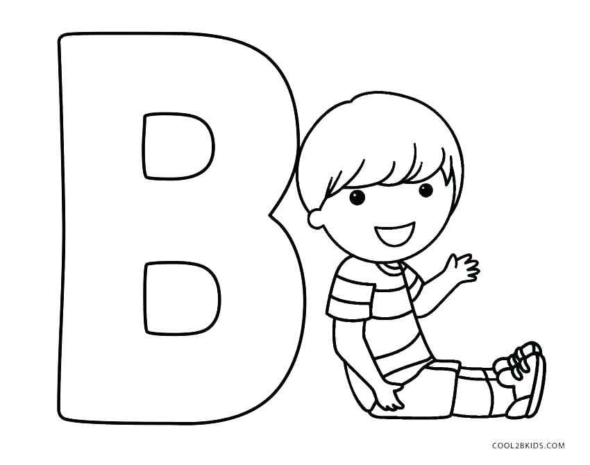 I Spy Alphabet Coloring Pages
