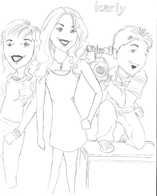 Icarly Coloring Pages Coloring Page Icarly Coloring Pages Free 600x749 Icarly Coloring Pages Coloring Page Icarly Coloring Pages Free