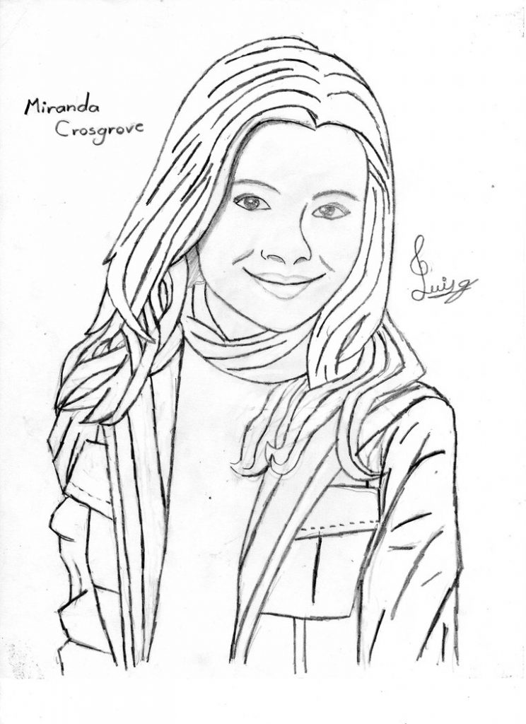 Icarly Colorings Printable In Fancy Coloring Pages For Adults Free 744x1024 Icarly Colorings Printable In Fancy Coloring Pages For Adults Free
