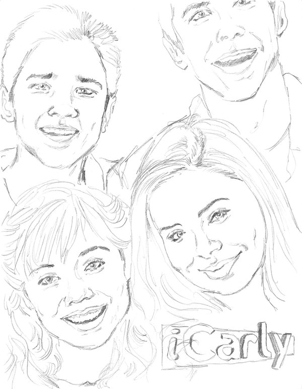 Icarly Coloring Pages Coloring Pages To Print 600x772 Icarly Coloring Pages Coloring Pages To Print