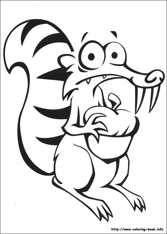 567x794 Ice Age Coloring Pages On Coloring