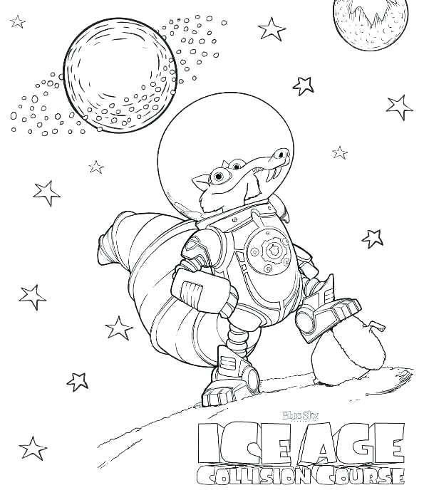 595x695 Coloring Pages For January Ice Age Coloring Pages Coloring Page