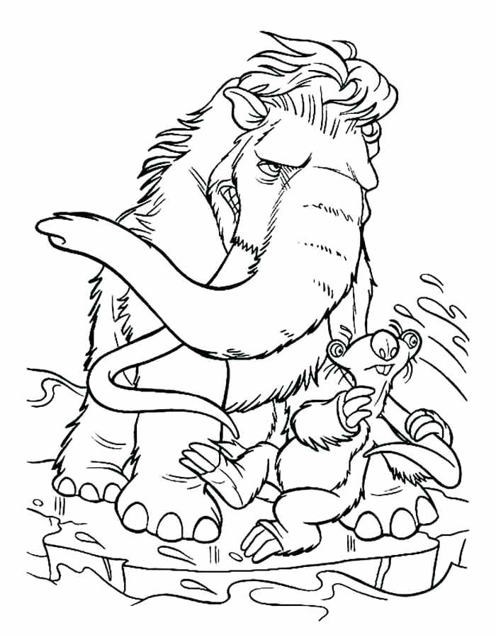 700x900 Ice Age Coloring Ice Age Coloring Pages Ice Age 4 Coloring Games