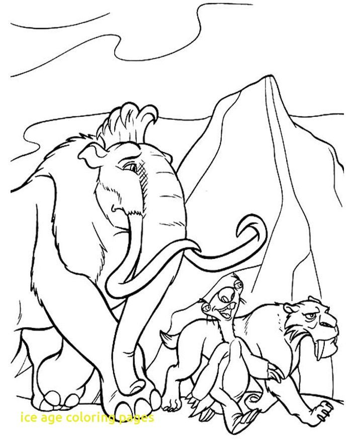 700x885 Ice Age Coloring Pages With 18 Best Ice Age Coloring Pages Images