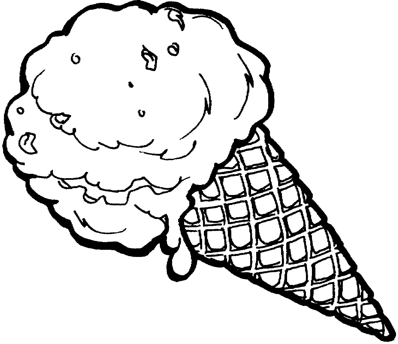 Ice Cream Coloring Sheets 1392x1205 Ice Cream Coloring Sheets