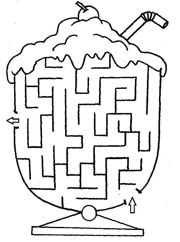 Ice Cream Sundae Coloring Pages 600x803 Ice Cream Sundae Coloring Pages