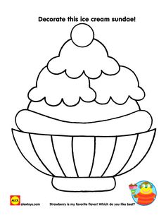 Ice Cream Coloring Pages Free Printable, Summer And Craft 236x305 Ice Cream Coloring Pages Free Printable, Summer And Craft