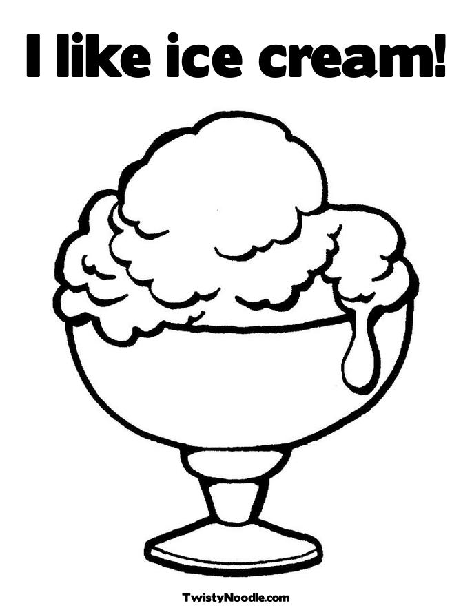 Ice Cream Coloring Pages For Kids 685x886 Ice Cream Coloring Pages For Kids