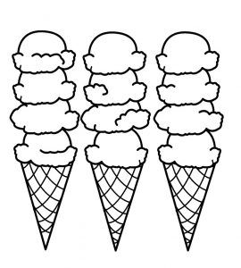 270x300 Ice Cream Coloring Pages Printable Ice Cream Coloring Pages