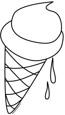226x400 Ice Cream Coloring Pages Ice Cream Coloring Pages To Print Kids