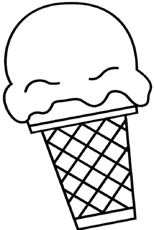 600x895 Ice Cream Sundae Coloring Pages Cartoon Ice Cream Sundae Ice Cream