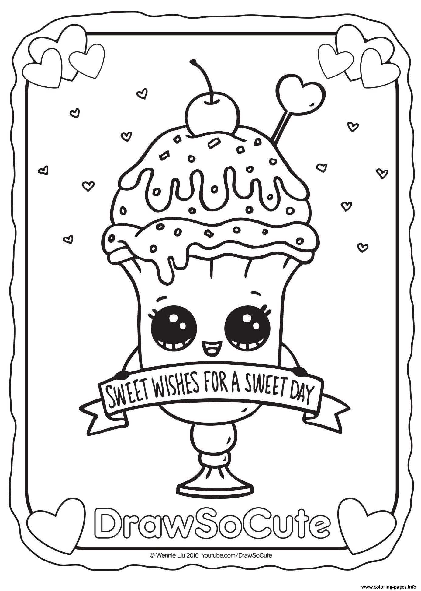 1385x1941 Cool Ice Cream Coloring Pages And Print For Free Free Coloring