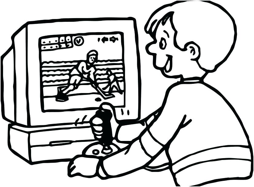 827x609 Hockey Goalie Coloring Sheets Hockey Coloring Pages Hockey