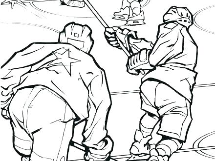 Hockey Coloring Page Ice Hockey Coloring Page Nhl Hockey Goalie 440x330 Hockey Coloring Page Ice Hockey Coloring Page Nhl Hockey Goalie