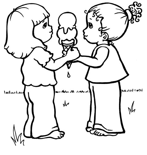 572x602 Ice Cream Coloring Pages For Kids Proverbs 25 16 Colouring
