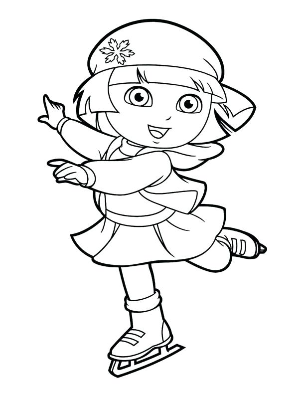 612x792 Skateboarding Coloring Pages Free Printables On Ice Skates Ice
